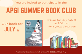 APSI 2020 Book Club - July - Pachinko